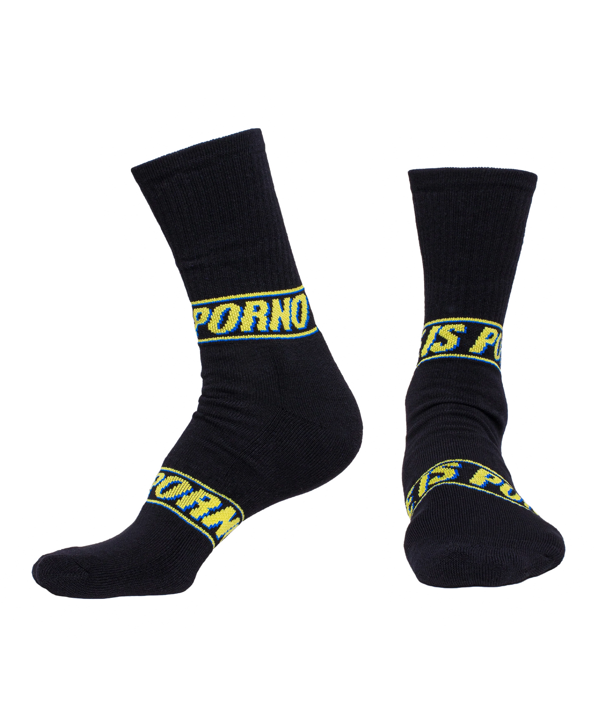 SUPER SOX: BLACK/YELLOW