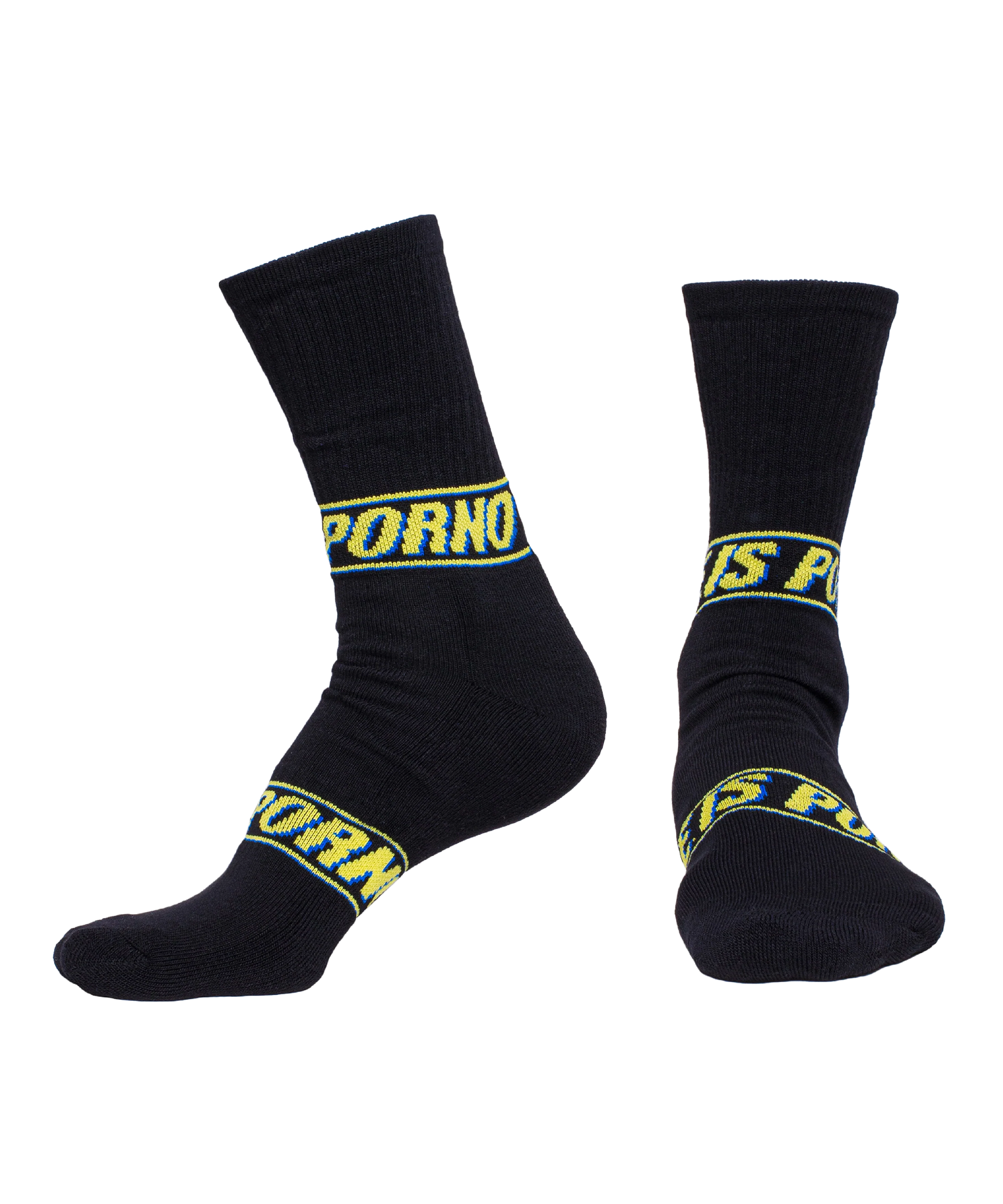 SUPER SOX: BLACK/YELLOW
