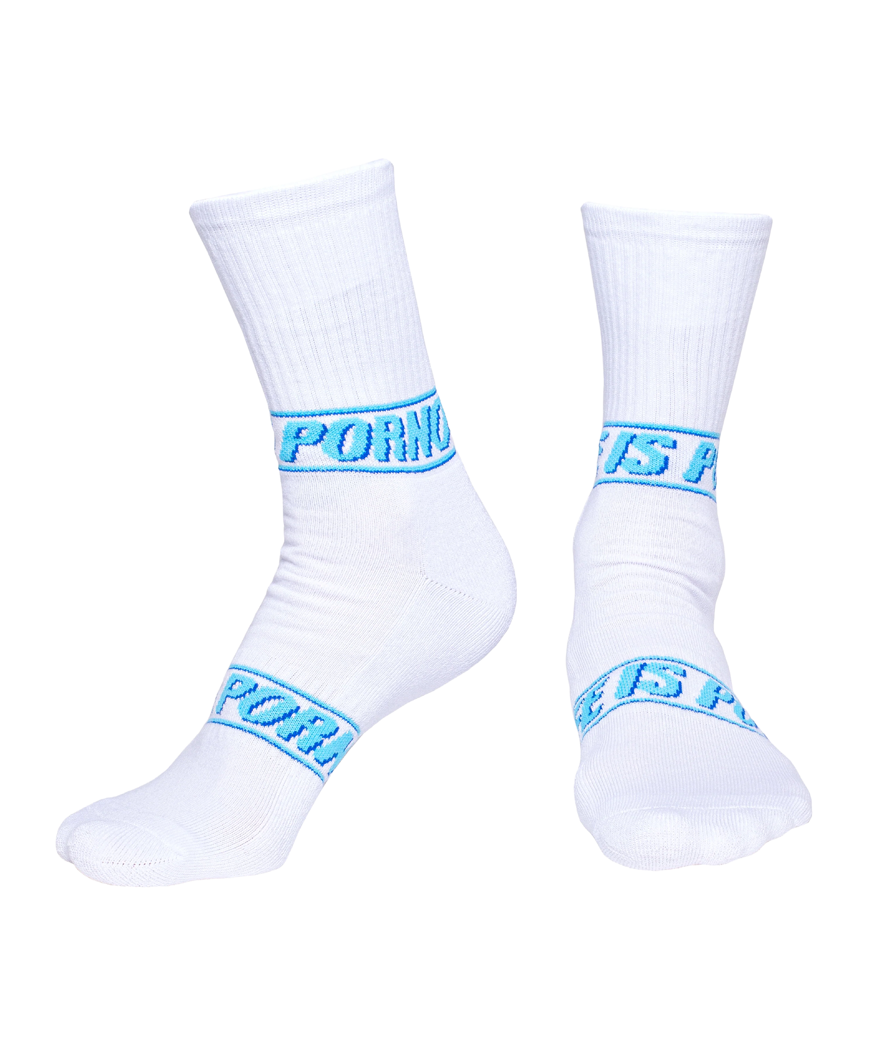 SUPER SOX: WHITE/BLUE