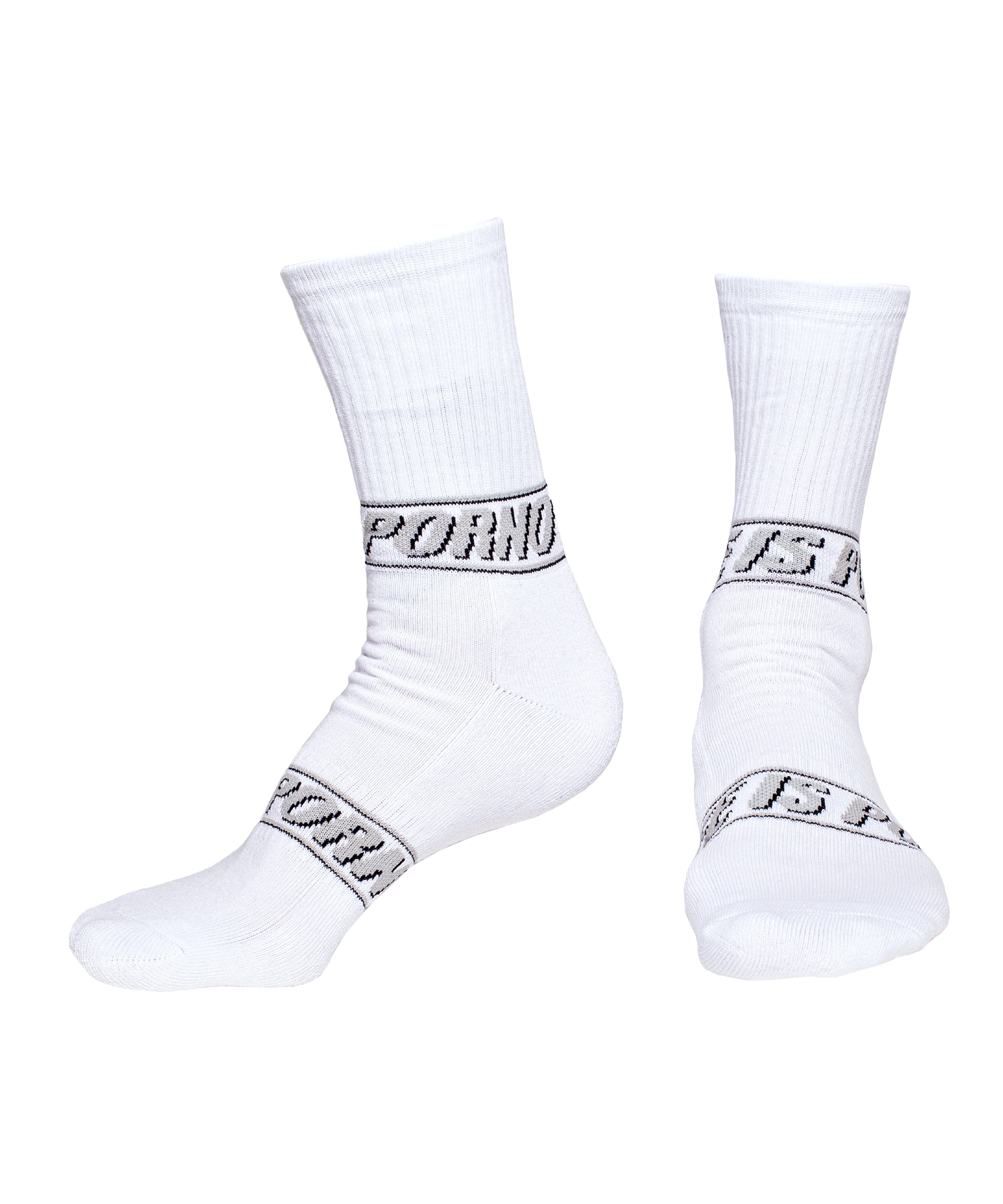 SUPER SOX: WHITE/GREY