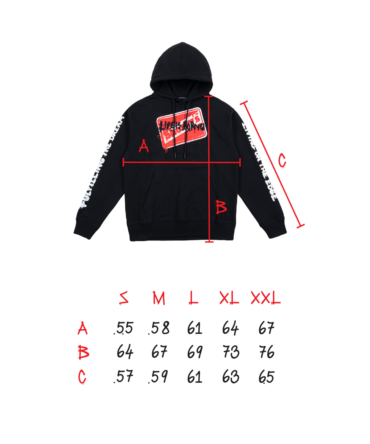 STENCILS HOODIE